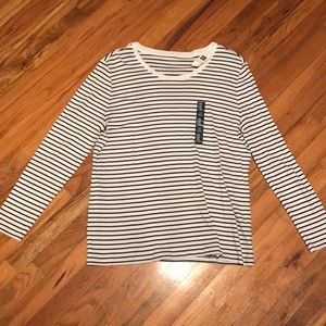 Gap Striped Long Sleeved Top
